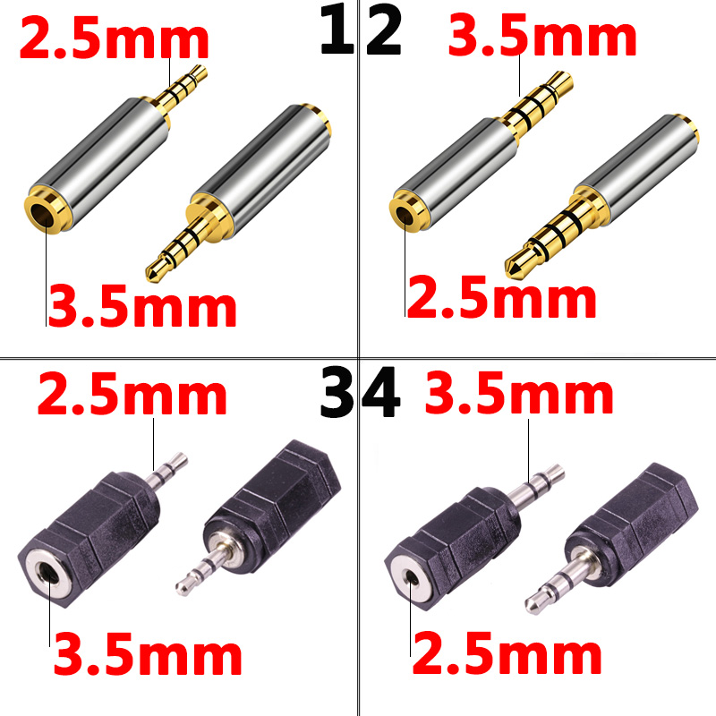 Cable Extension 3.5 - Jack 3.5 Mm Naar 2.5 Mm