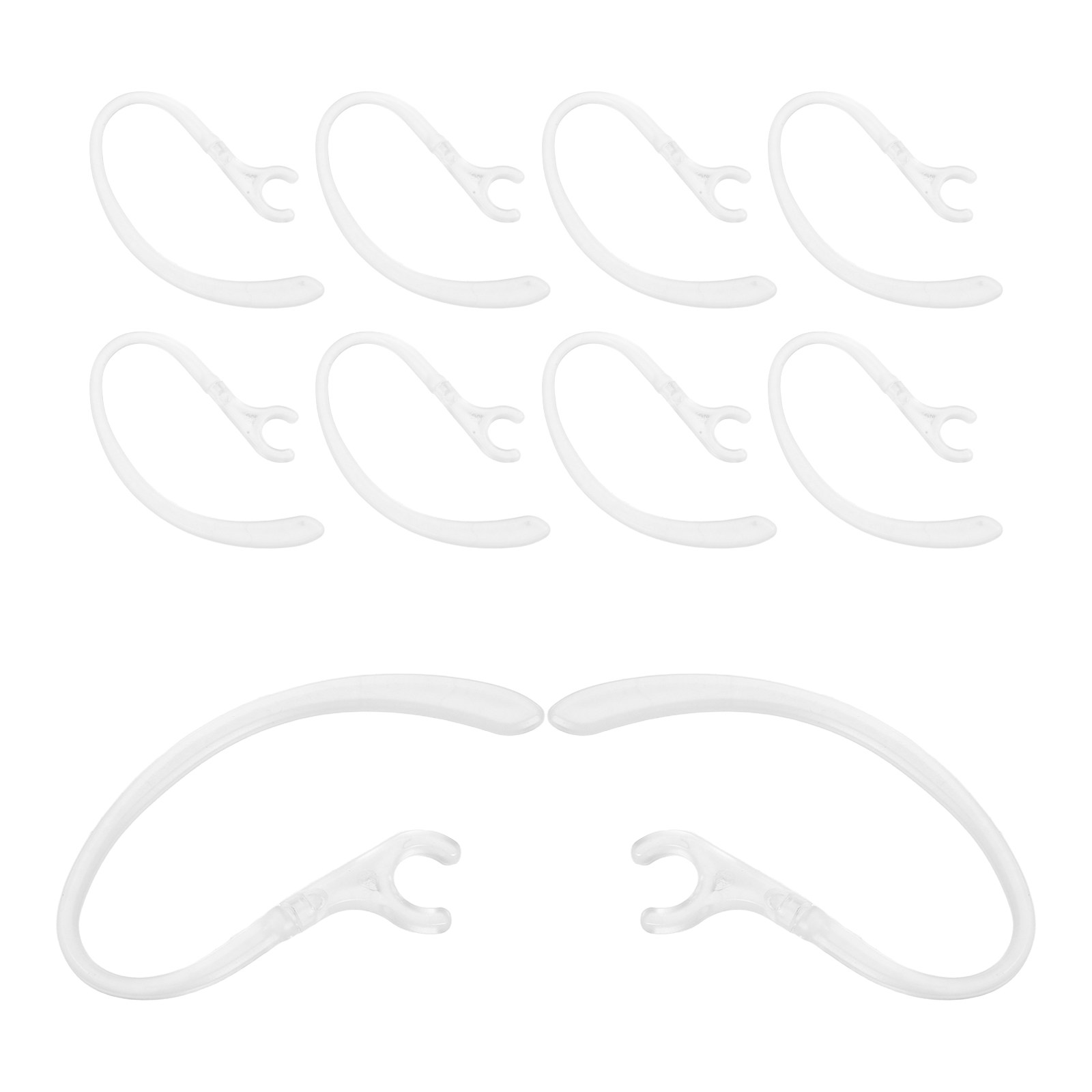 Sports Earphone Hook - 10 stuks oorhaakjes van siliconen, oordopjeshouder,