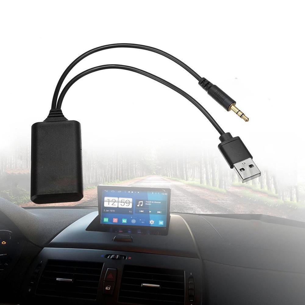 Bluetooth Adapter Receiver - Auto draadloze Bluetooth-kabeladapterontvanger AUX HIFI Geluidskwaliteit
