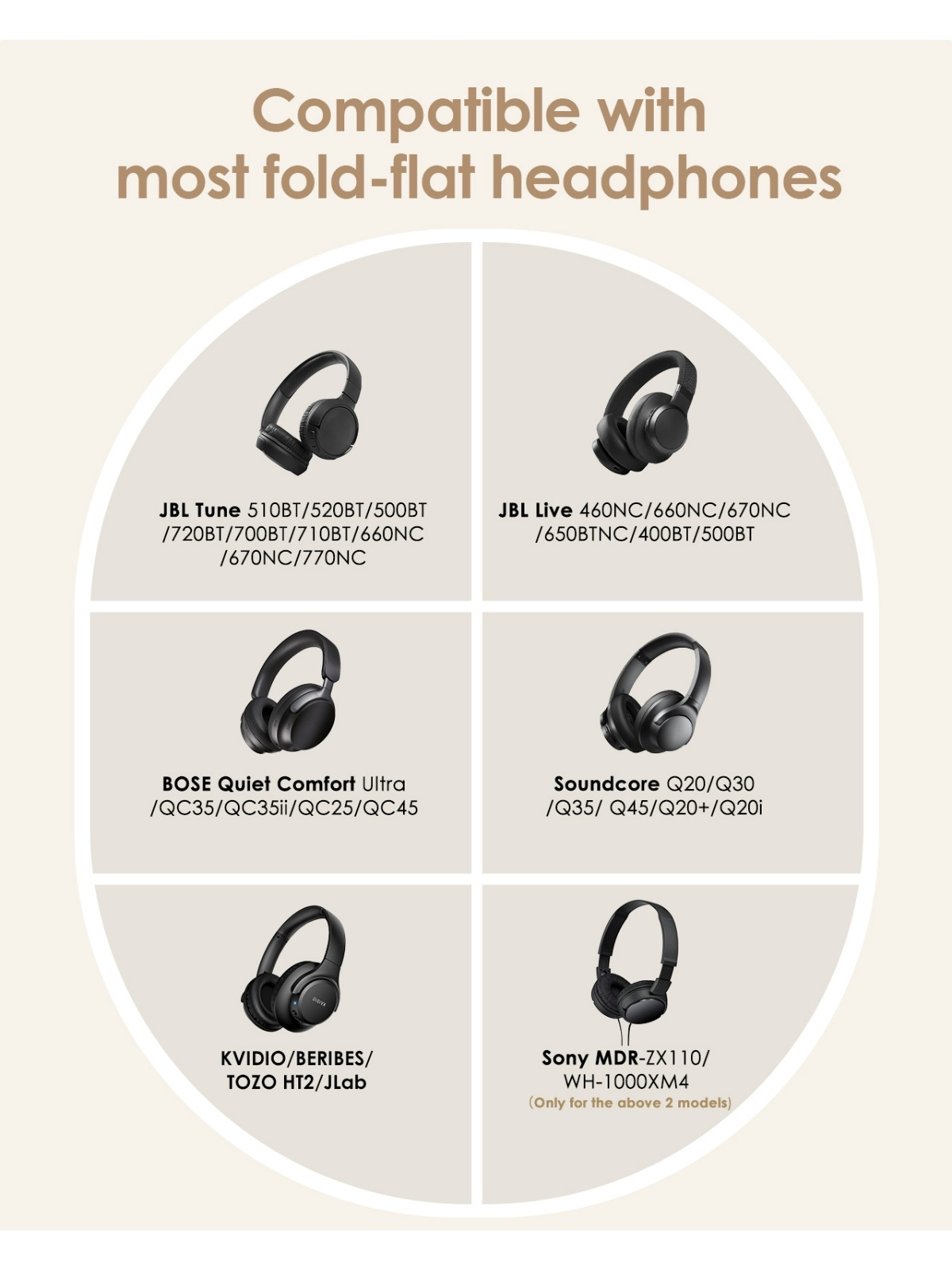 Half-opvouwbare hoofdtelefoon  - Headphone Case Hard recensie en prijs