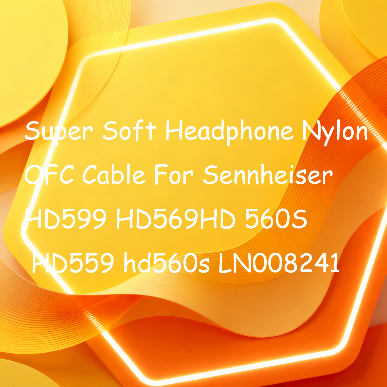 Superzachte nylon OFC-kabel vo - Sennheiser Headphone Hd 560S recensie en prijs